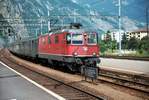 En gare de Martigny